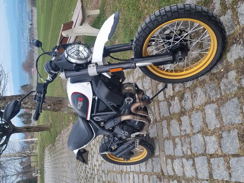 Motorrad verkaufen Ducati Scrambler desert sled Ankauf